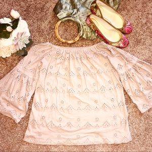 Lucky Brand Off-the-Shoulder Top